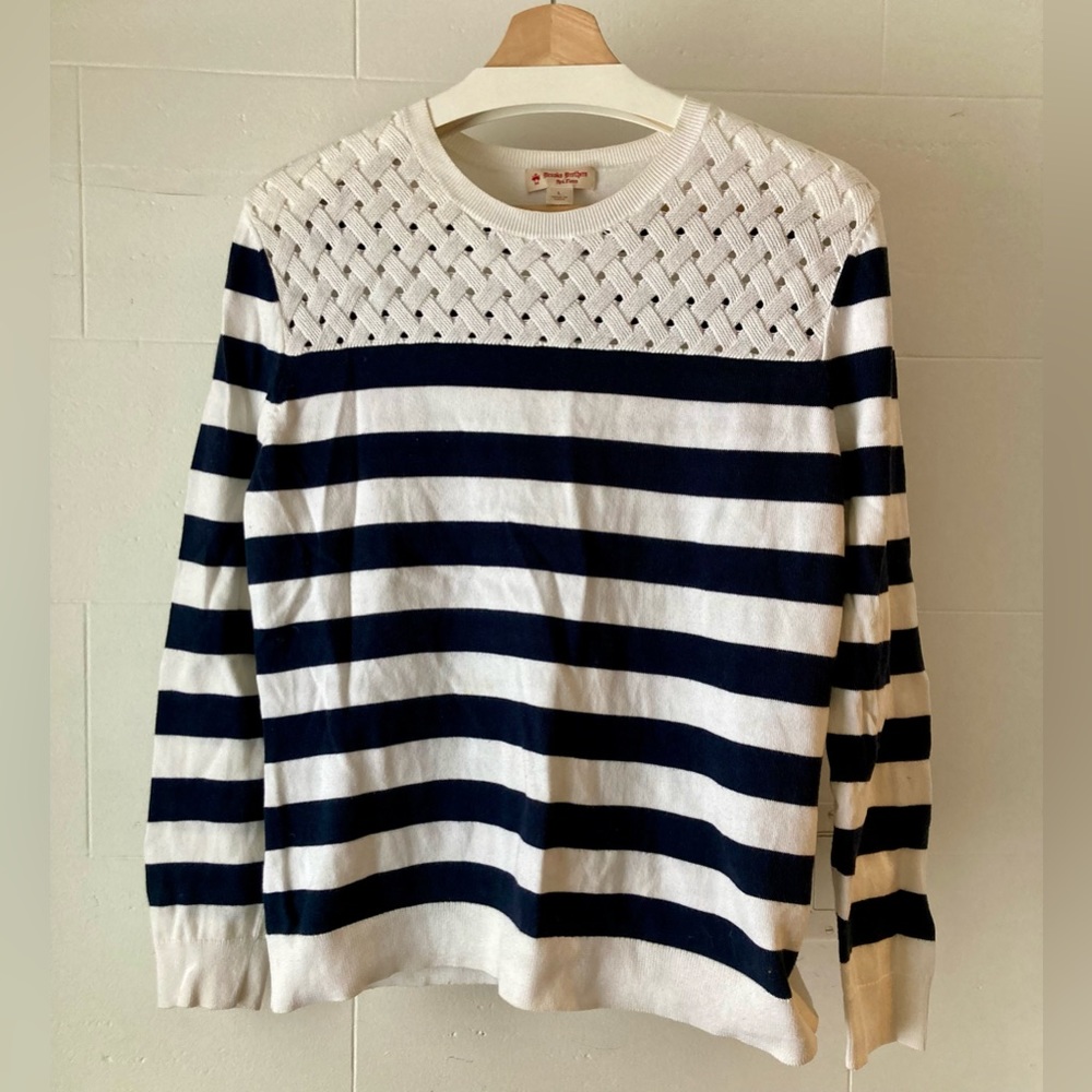 Brooks Brothers cotton sweater (L)